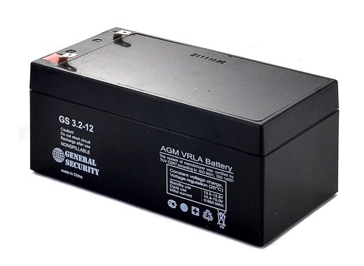 GS 3,2-12 - аккумулятор General Security 3.2ah 12V  